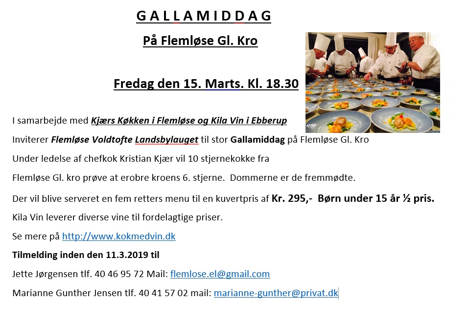 Gallamiddag 2019